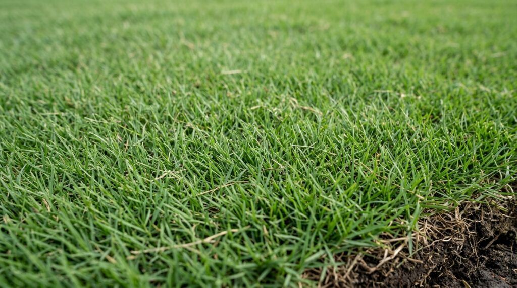 Bermuda Tifway 419 sod closeup showing dense green blades and tight turf texture.