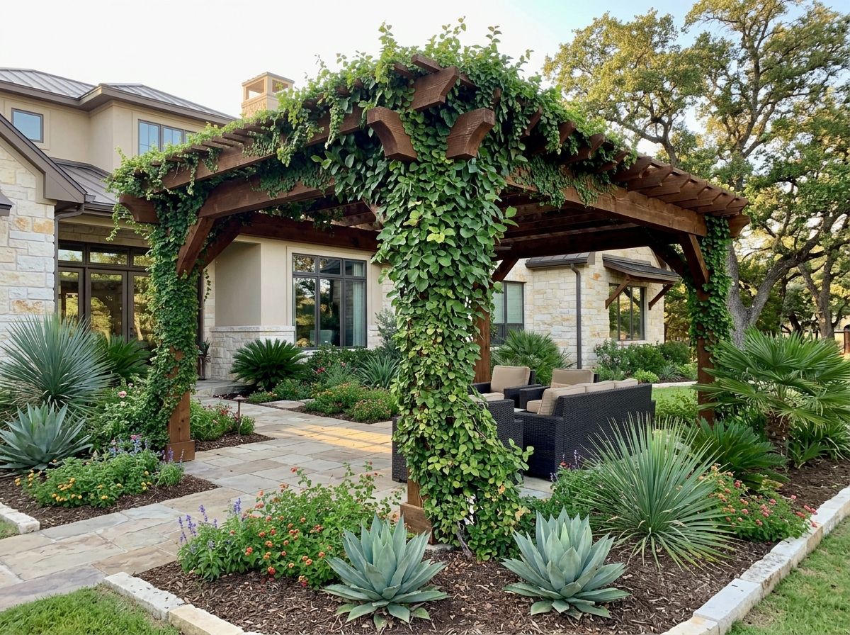 Fig Ivy groundcover with dense small glossy green leaves trailing over the edge of a planter.